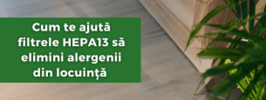 Cum te ajută filtrele HEPA13 să elimini alergenii din locuință