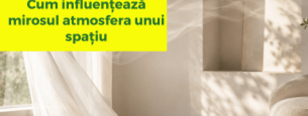Parfumul de cameră: Cum influențează mirosul atmosfera unui spațiu