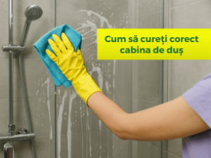 Cum să cureți corect cabina de duș Cum să cureți corect cabina de duș