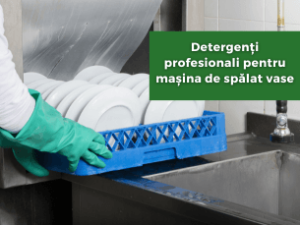 Detergenți profesionali pentru mașina de spălat vase