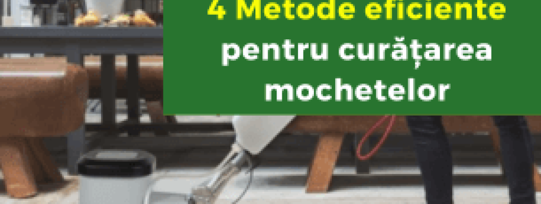 4 Metode eficiente pentru curățarea mochetelor 4 Metode eficiente pentru curățarea mochetelor