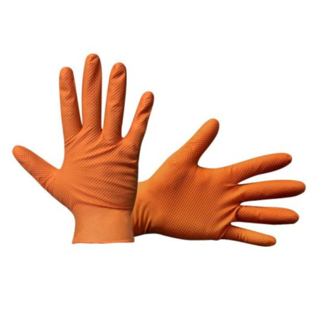 Mănușă de unică folosință din nitril SumoGrip nepudrate