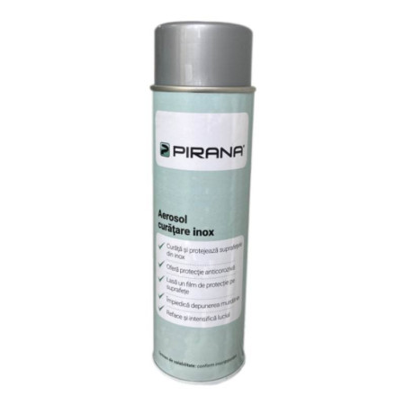 Soluție aerosol curățare inox 500 ml Soluție aerosol curățare inox 500 ml