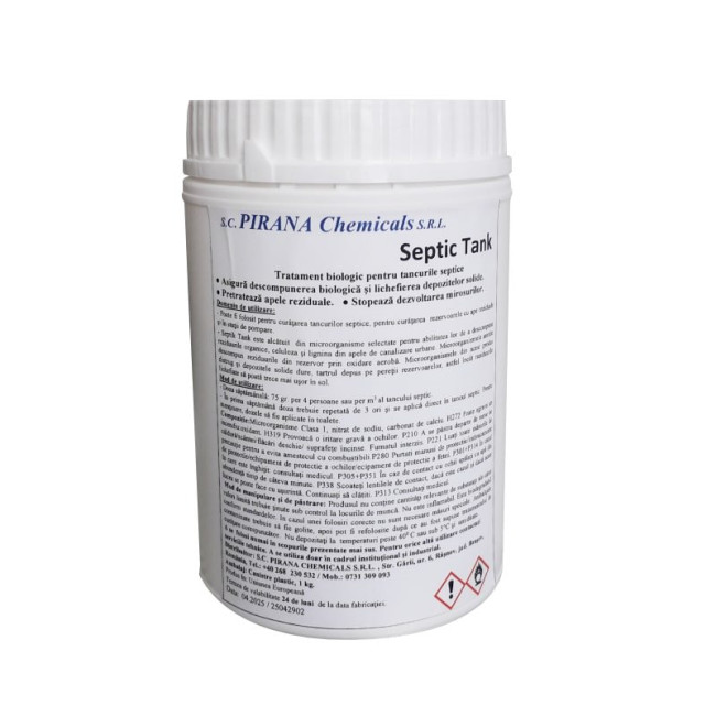 Tratament biologic pentru tancurile septice Septic Tank 1kg Tratament biologic pentru tancurile septice Septic Tank