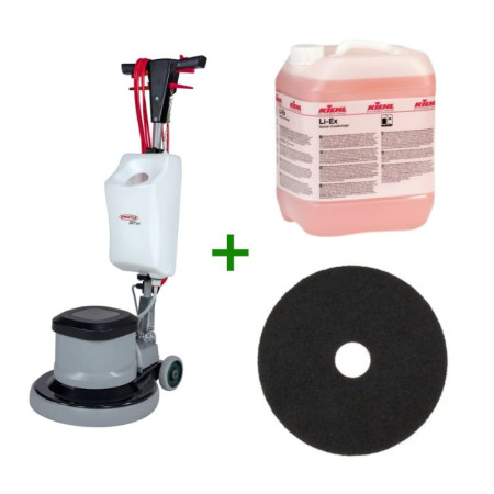 Ofertă monodisc Sprintus EM 17 EVO + pad negru + decapant Li-Ex Ofertă monodisc Sprintus EM 17 EVO + pad negru + decapant Li-Ex