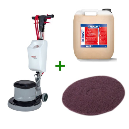 Ofertă monodisc Sprintus EM 17 EVO + pad super abraziv + detergent  Derast Ofertă monodisc Sprintus EM 17 EVO + pad super abraziv + detergent  Derast
