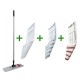 Set mop Magic Click cu 3 rezerve de mop diferite