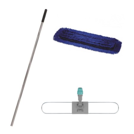 Mop măturare antistatică complet echipat TTS 40 cm / 60 cm / 80 cm / 100 cm Mop măturare antistatică complet echipat TTS 40 cm / 60 cm / 80 cm / 100 cm