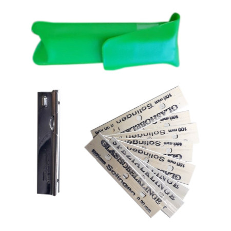 Răzuitor profesional pentru geam cu 10 lamele CLIPS Răzuitor profesional pentru geam cu 10 lamele CLIPS