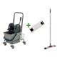 Cărucior curățenie cadru metalic 27 L + Mop profesional Magic Vario Cărucior curățenie cadru metalic 27 L + Mop profesional Magic Vario