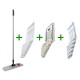 Set mop Magic Click cu 3 rezerve de mop