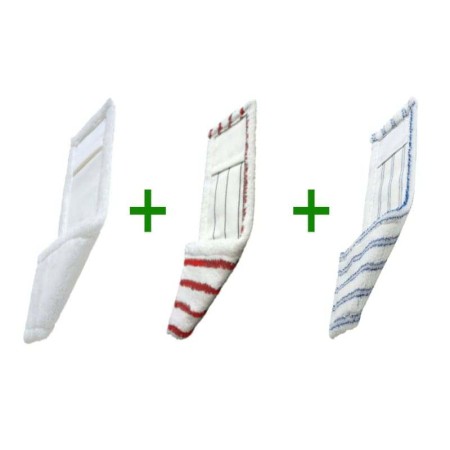 Set 3 rezerve mop microfibră Set 3 rezerve mop microfibră