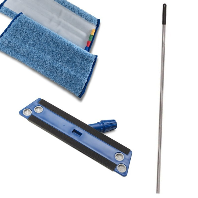 Mop profesional Velcro SPEED ștergere umedă Mop profesional Velcro SPEED ștergere umedă