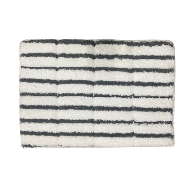 Paduri microfibră alb-gri