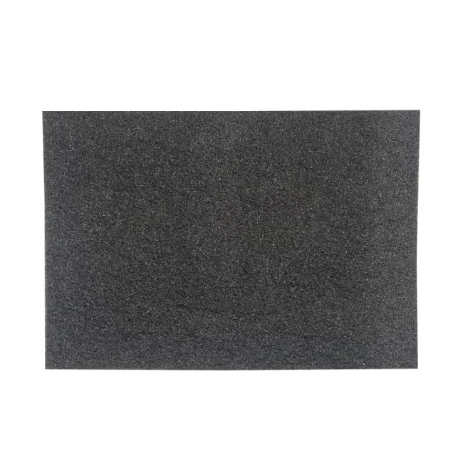 Pad curățenie poliester dreptunghiular negru