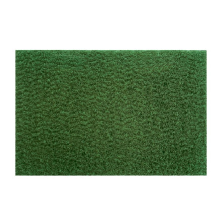 Pad curățenie poliester verde dreptunghiular