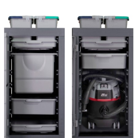 Cărucior profesional curățenie VariX Box Compact Cărucior profesional curățenie VariX Box Compact
