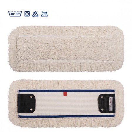 Rezervă mop bumbac Classic Pro cu clape  40 cm / 50 cm Rezervă mop bumbac Classic Pro cu clape  40 cm / 50 cm