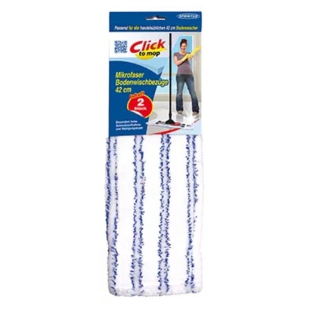Rezerve mop microfibră Click to Mop 42 cm Rezerve mop microfibră Click to Mop 42 cm