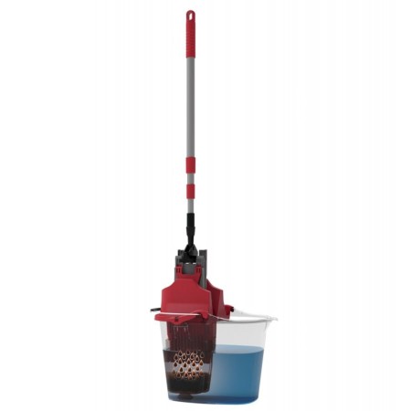 Set complet curățenie CLICK'N PRESS cu galeată și mop Set complet curățenie CLICK'N PRESS cu galeată și mop